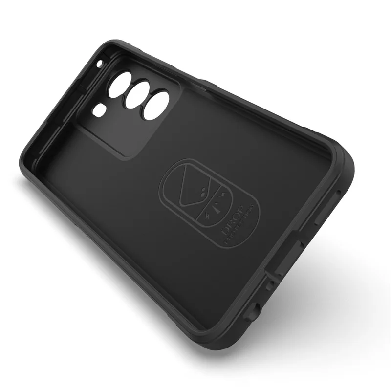 Cover posteriore per Realme C73 5G / Narzo 80 Lite 5G - Custodia antiurto in morbido TPU - Nero