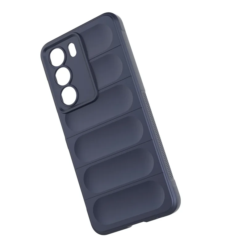 For Realme C73 5G  /  Narzo 80 Lite 5G Case Anti-Drop Soft TPU Rugged Phone Back Cover - Dark Blue