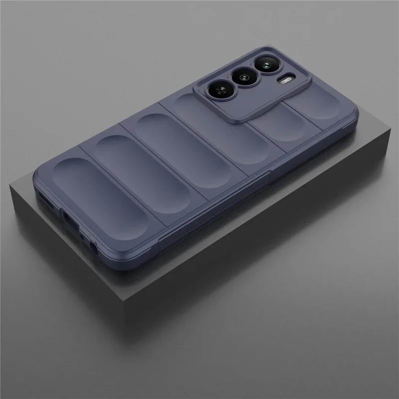 For Realme C73 5G  /  Narzo 80 Lite 5G Case Anti-Drop Soft TPU Rugged Phone Back Cover - Dark Blue