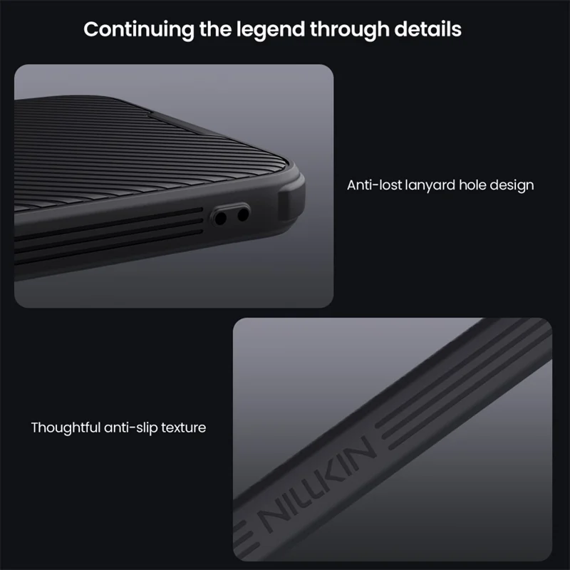 NILLKIN Camshield Pro for Xiaomi Poco F7 5G  /  Redmi Turbo 4 Pro 5G Case Compatible with MagSafe TPU + PC Phone Cover with Slider Camera