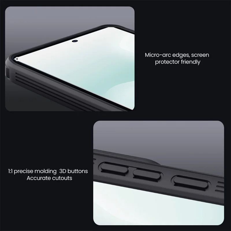 NILLKIN Camshield Pro for Xiaomi Poco F7 5G  /  Redmi Turbo 4 Pro 5G Case Compatible with MagSafe TPU + PC Phone Cover with Slider Camera