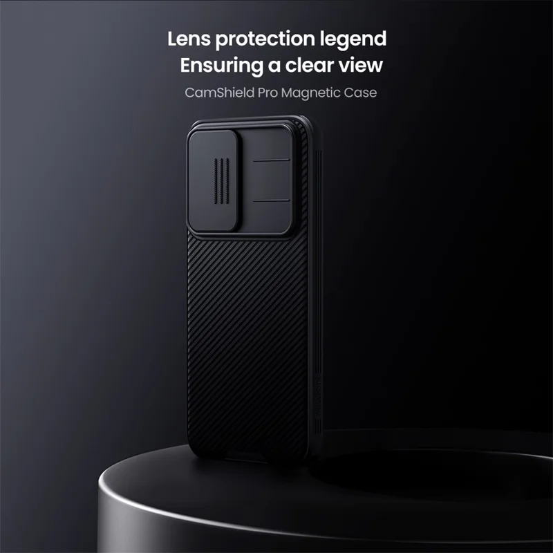 NILLKIN Camshield Pro for Xiaomi Poco F7 5G  /  Redmi Turbo 4 Pro 5G Case Compatible with MagSafe TPU + PC Phone Cover with Slider Camera