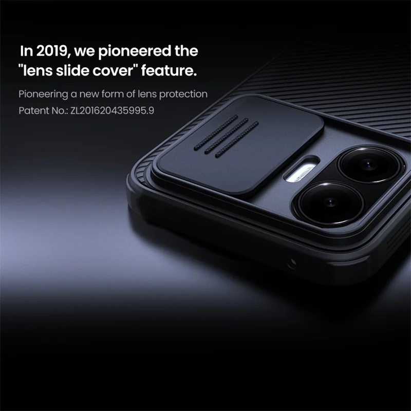 NILLKIN Camshield Pro for Xiaomi Poco F7 5G  /  Redmi Turbo 4 Pro 5G Case Compatible with MagSafe TPU + PC Phone Cover with Slider Camera