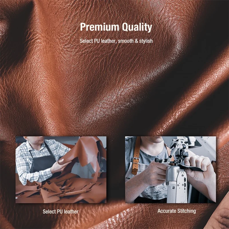 NILLKIN For Samsung Galaxy Z Fold7 5G Case PU + PC Stand Design Phone Cover with Card Slot - Brown