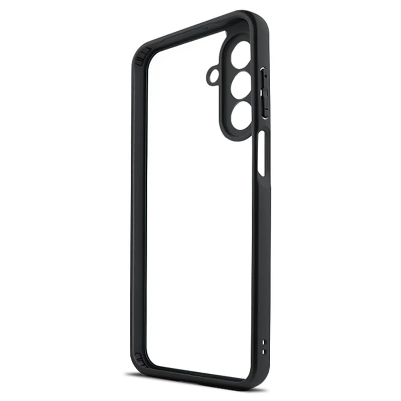 Für Samsung Galaxy A17 5G Hülle Stoßfest PC + TPU Transparente Rückseite Handyhülle