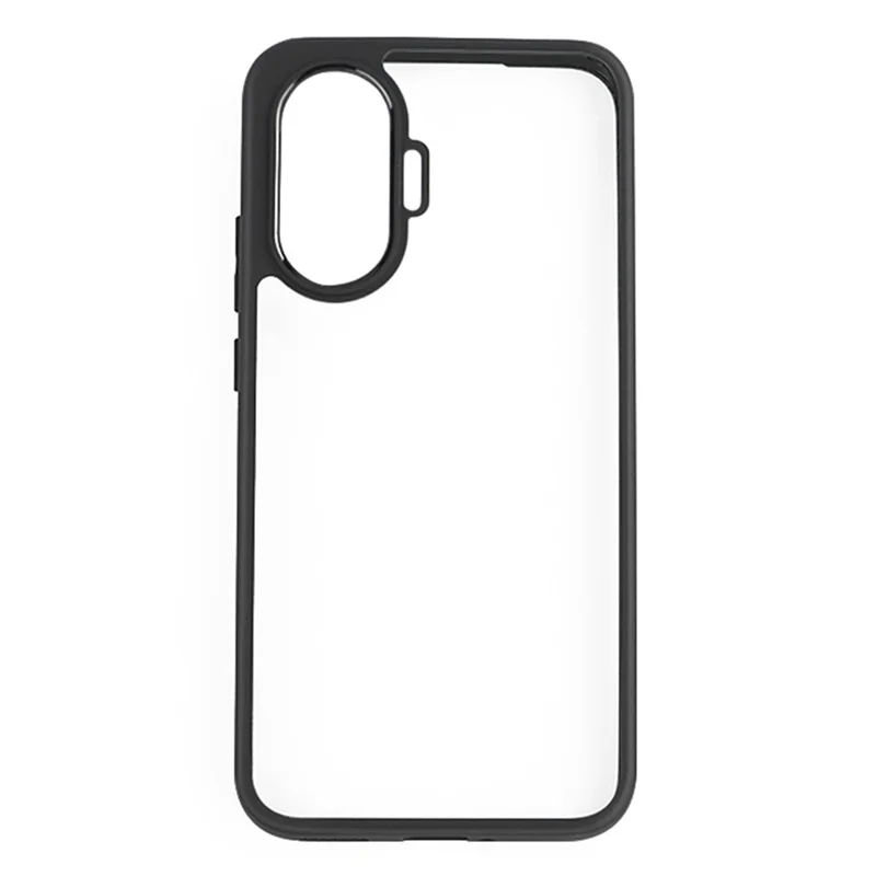 Pour Xiaomi Redmi Turbo 4 Pro 5G / Poco F7 5G Coque Antichoc PC + TPU Transparente Protection Arrière de Téléphone