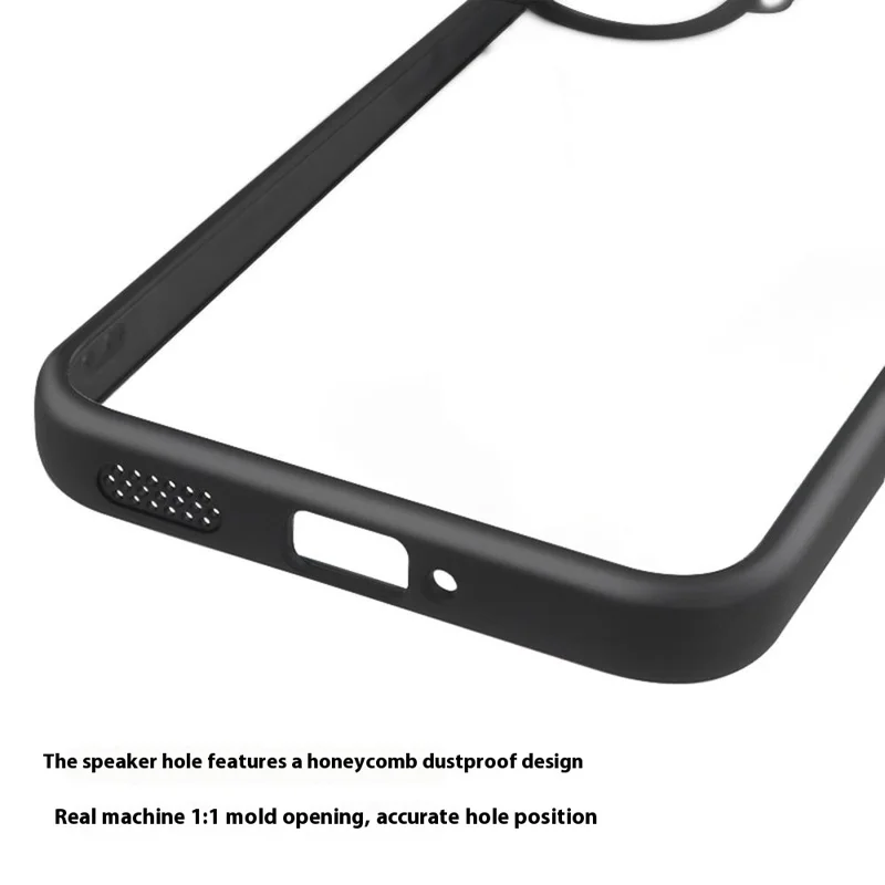 Pour Xiaomi Redmi Turbo 4 Pro 5G / Poco F7 5G Coque Antichoc PC + TPU Transparente Protection Arrière de Téléphone