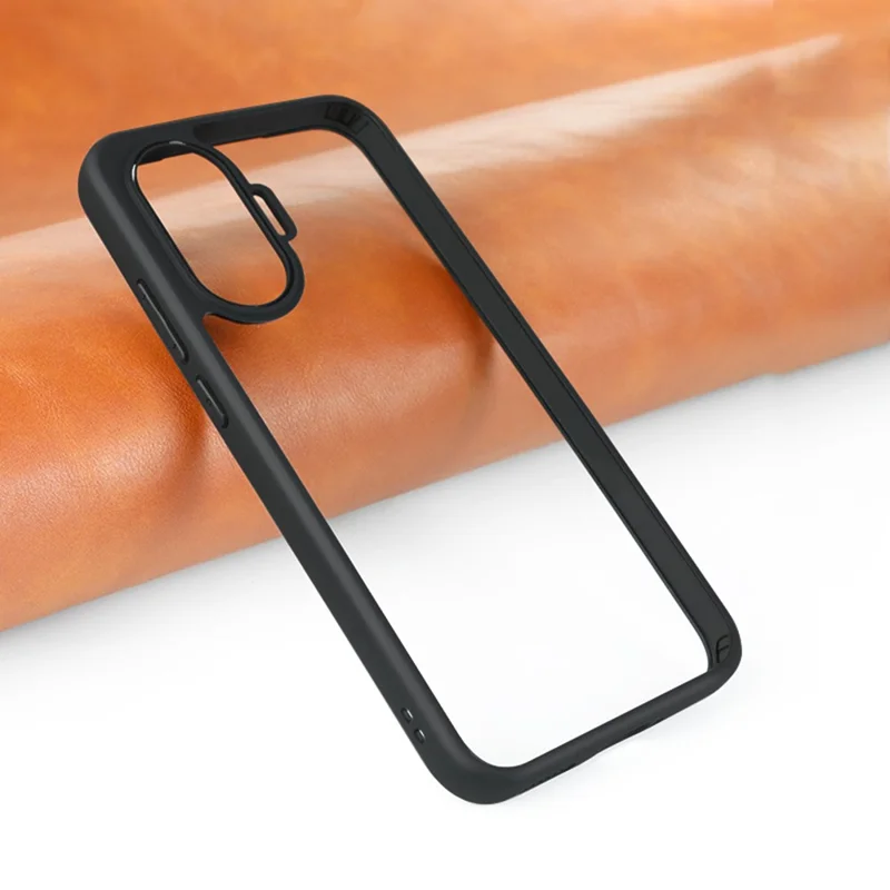 Pour Xiaomi Redmi Turbo 4 Pro 5G / Poco F7 5G Coque Antichoc PC + TPU Transparente Protection Arrière de Téléphone