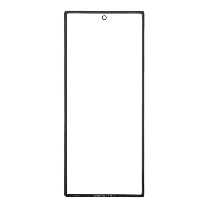 For Samsung Galaxy Z Fold6 5G F956 Front Screen Glass Lens + OCA Adhesive Part (Small Screen) (without Logo)
