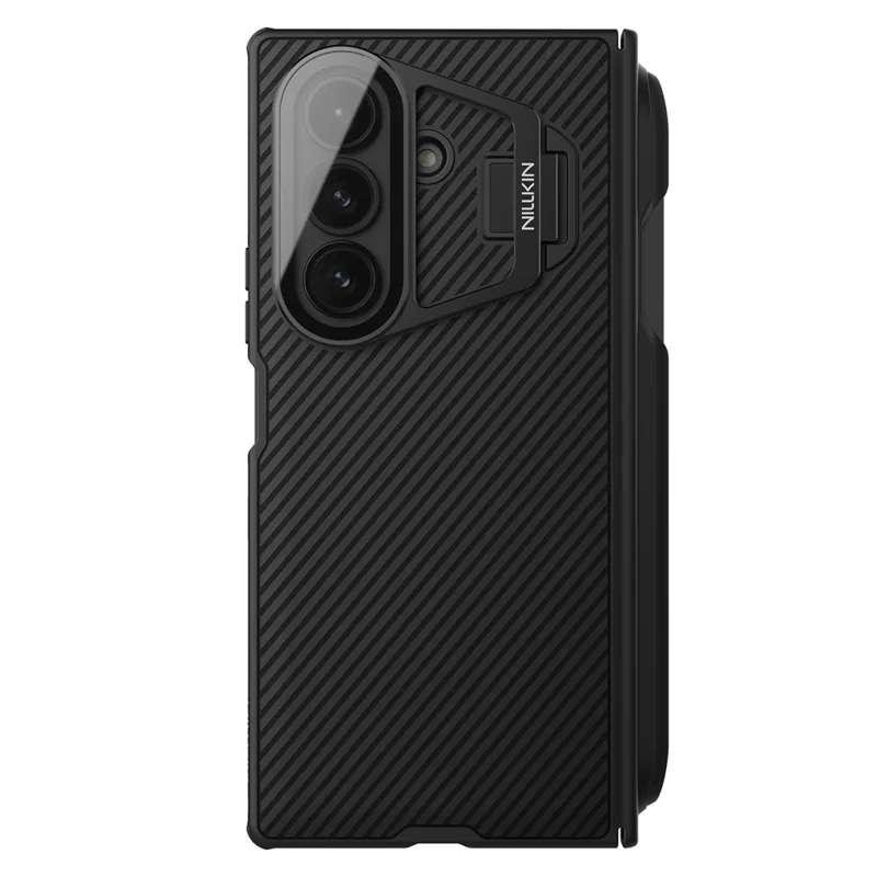NILLKIN CamShield Prop Series For Samsung Galaxy Z Fold7 5G Case PC Phone Cover with Clear Camera Lid  /  Stylus Pen