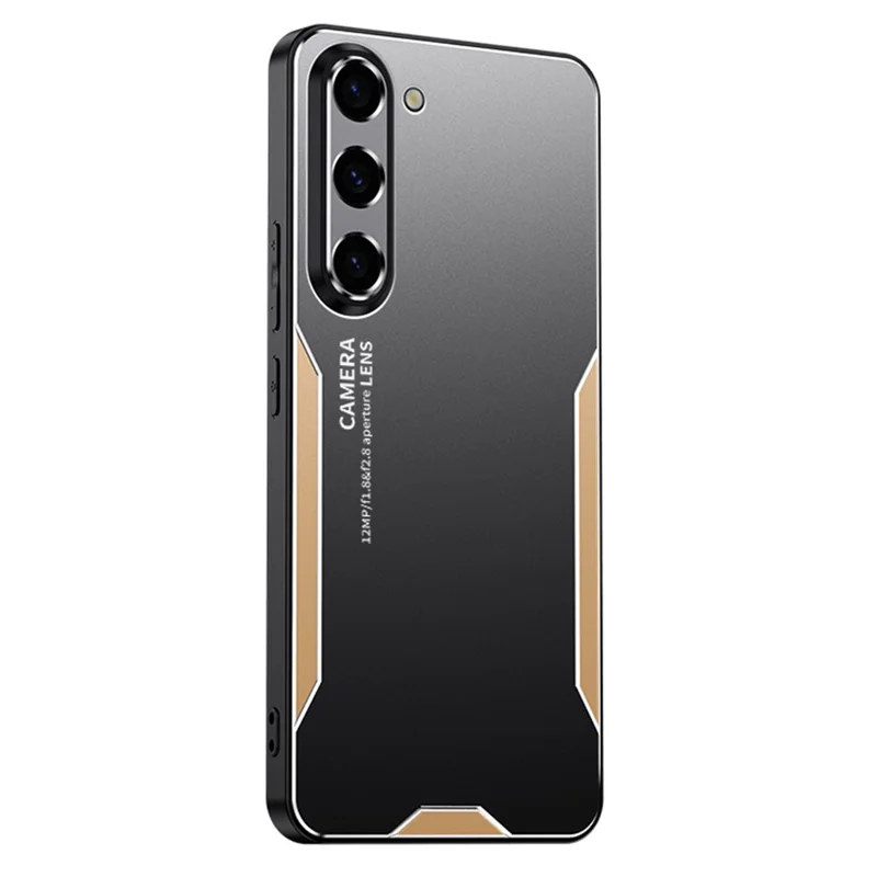 Funda para teléfono Samsung Galaxy A17 5G Aleación de aluminio TPU Cubierta trasera - Oro