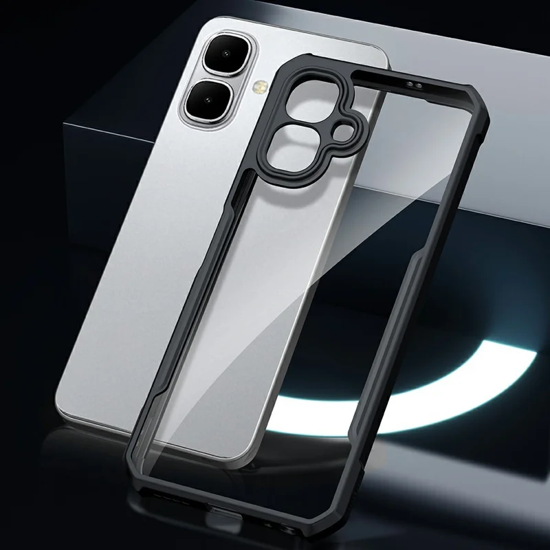 XUNDD pour Infinix Smart 10 Étui Antichoc TPU + Coque Arrière Transparente en Acrylique