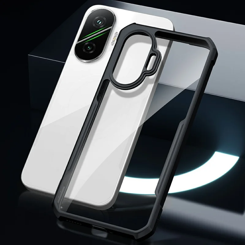 XUNDD Per Xiaomi Redmi Turbo 4 Pro 5G / Poco F7 5G Cover Antiurto TPU + Acrilico Trasparente Custodia Posteriore per Cellulare
