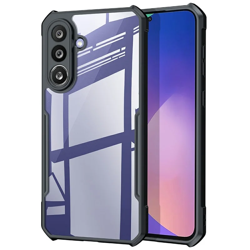 XUNDD per Samsung Galaxy F56 5G / M56 5G Cover Antiurto TPU + Acrilico Trasparente per Smartphone