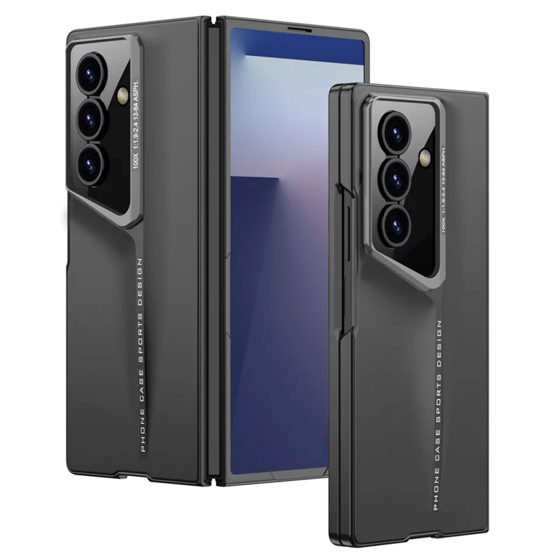 GKK Per Samsung Galaxy Z Fold7 5G Cover Antiurto Rigido PC Ultra Sottile per Telefono - Nero