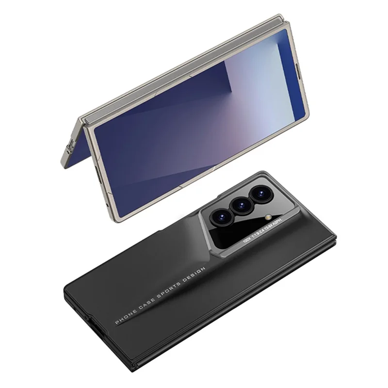 GKK Per Samsung Galaxy Z Fold7 5G Cover Antiurto Rigido PC Ultra Sottile per Telefono - Nero
