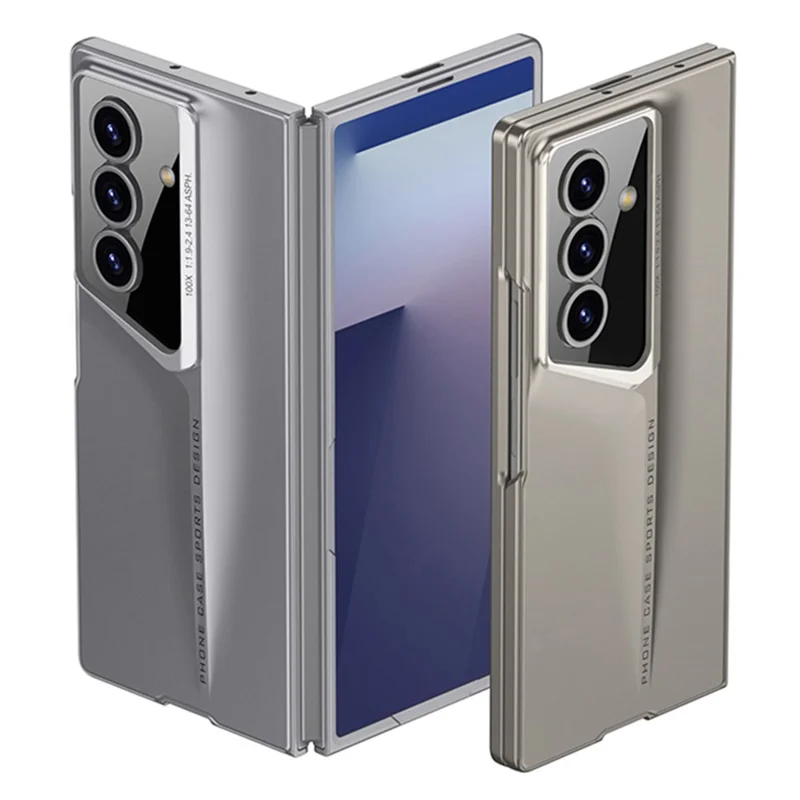 GKK Per Samsung Galaxy Z Fold7 5G Cover Antiurto Rigido PC Ultra Sottile per Telefono - Nero