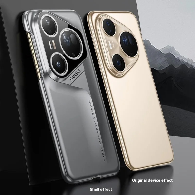 GKK Für Huawei Pura 80 Ultra Hülle Schlankes Hartes PC Schutzhülle Handyhülle - Grau