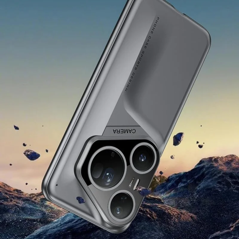 GKK Für Huawei Pura 80 Ultra Hülle Schlankes Hartes PC Schutzhülle Handyhülle - Grau