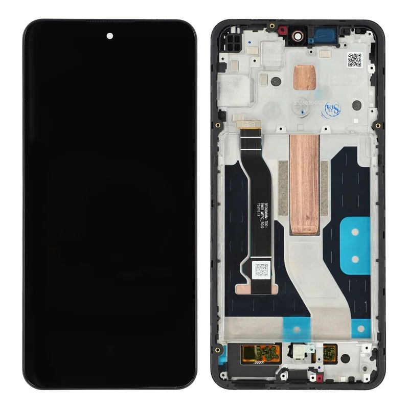 For Nothing CMF Phone 2 Pro OEM Grade S AMOLED Screen and Digitizer Assembly + Frame (Without Logo)