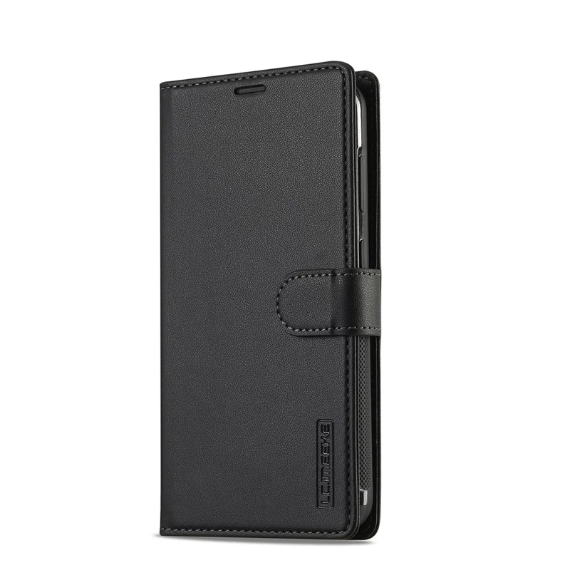 LC.IMEEKE L2 Series for Samsung Galaxy A17 5G Case PU Leather Wallet Detachable Magnetic Phone Cover - Black