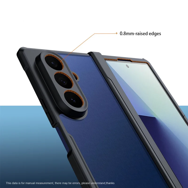 XUNDD Für Samsung Galaxy Z Fold7 5G Hülle TPU + Acryl Handyhülle mit Displayschutz