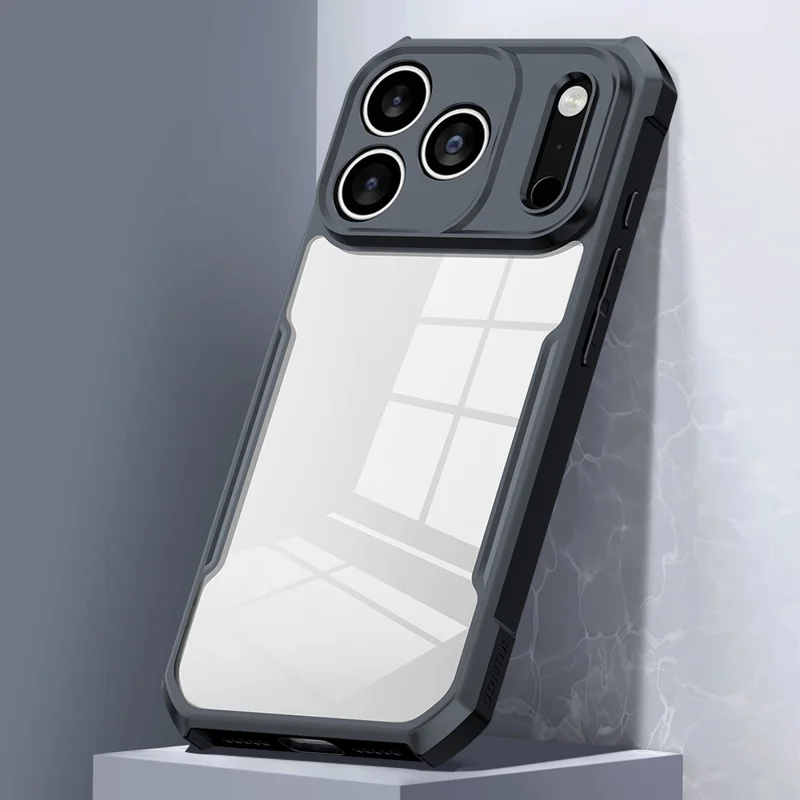 XUNDD per iPhone 17 Pro Cover Antiurto TPU + Acrilico Trasparente per Cellulare