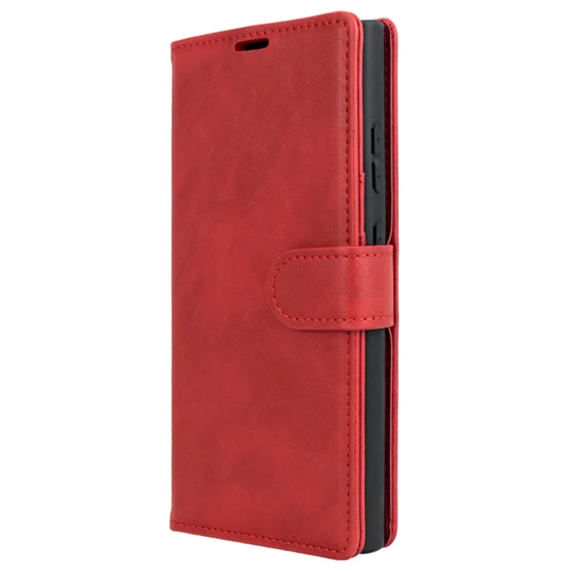 Acquisto all'ingrosso per Samsung Galaxy S25 Ultra Cover in pelle magnetica con 3 slot per carte, custodia telefonica pieghevole staccabile - Rosso