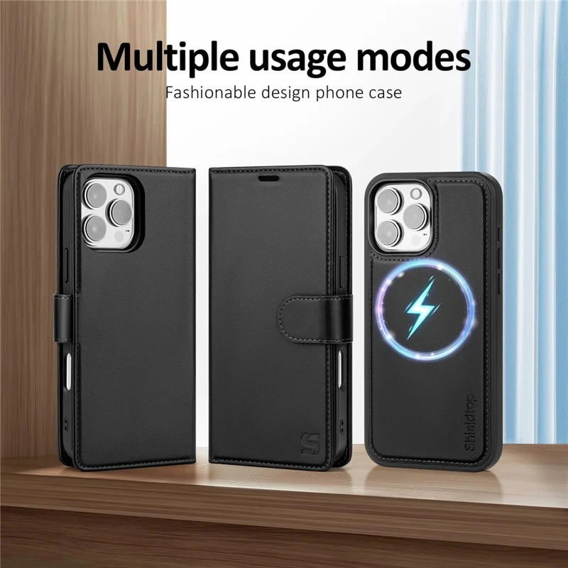 Bulk Purchasing For iPhone 14 Pro Max Wallet Case Compatible with MagSafe Detachable Leather Flip Phone Cover - Black