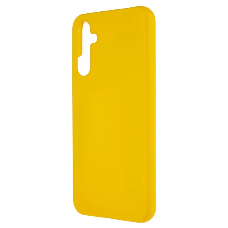 For Samsung Galaxy S25 FE Case Hard PC Drop Proof Frosted Minimalist Phone Cover - Yellow