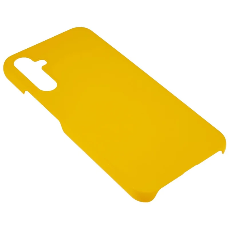For Samsung Galaxy S25 FE Case Hard PC Drop Proof Frosted Minimalist Phone Cover - Yellow