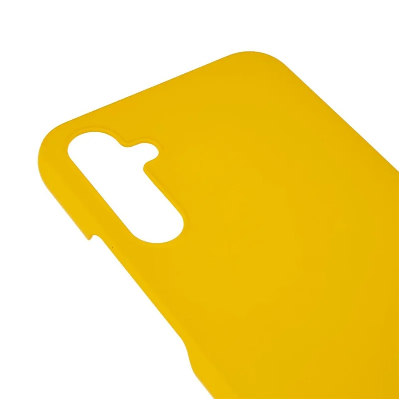 For Samsung Galaxy S25 FE Case Hard PC Drop Proof Frosted Minimalist Phone Cover - Yellow