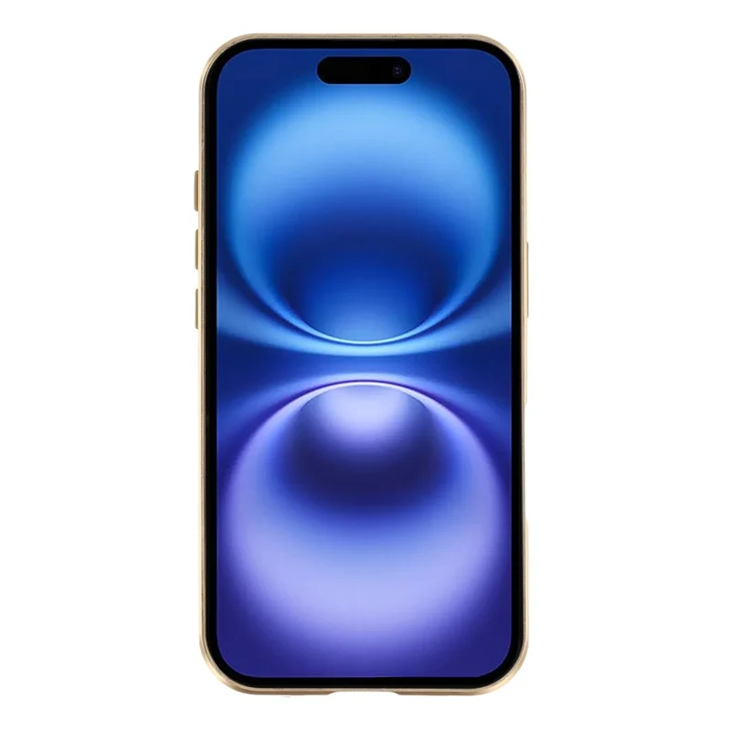 Custodia per iPhone 17 con Vetro Temperato Doppio Lato Magnetica Trasparente - Oro