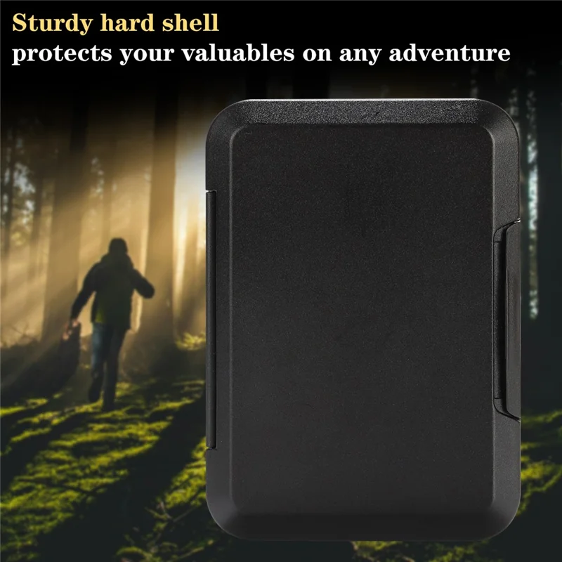 Magnetic Card Holder Case PC Cellphone Card Slots with Kickstand Function