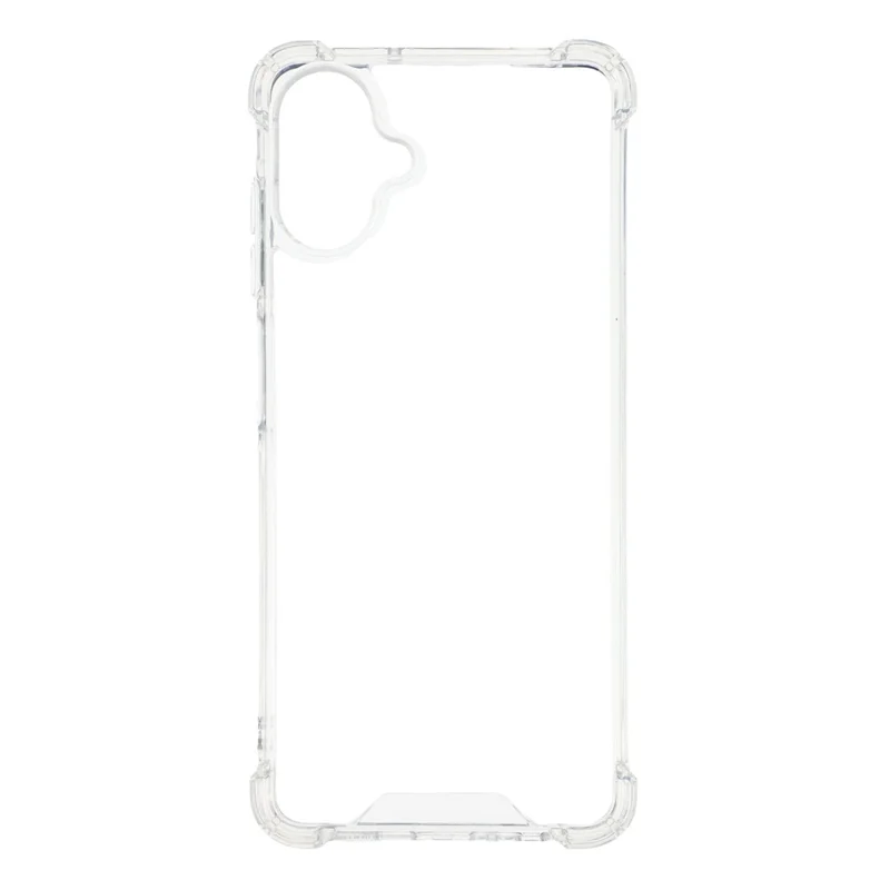 Étui de téléphone pour Samsung Galaxy A07 4G / A06 5G / 4G TPU + Acrylique 1,5 mm Antichoc Transparent Rigide