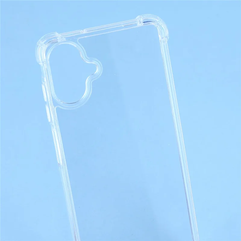Étui de téléphone pour Samsung Galaxy A07 4G / A06 5G / 4G TPU + Acrylique 1,5 mm Antichoc Transparent Rigide