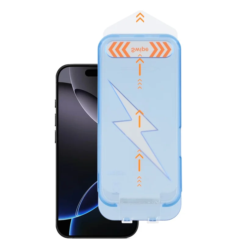 KARFO Per iPhone 16 Pro Pellicola Protettiva in Vetro Temperato con Strumento di Installazione