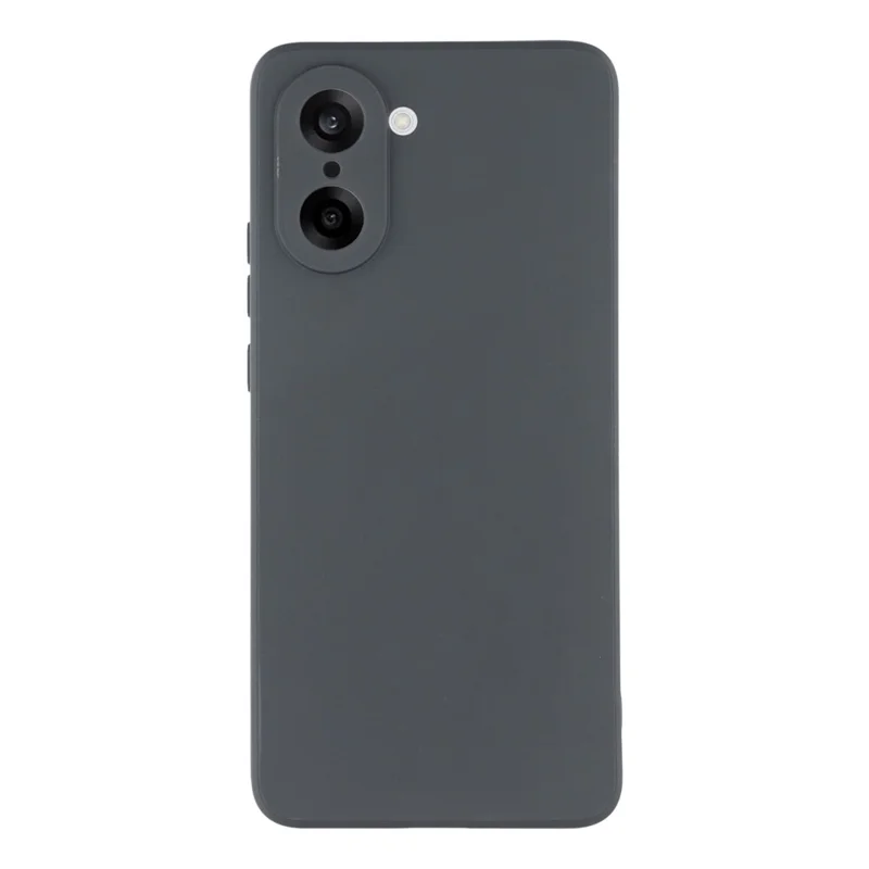 Für OnePlus Nord CE 5G / Ace 5 Racing 5G Hülle mit präzisen Ausschnitten, geraden Kanten, stoßfester TPU-Handyhülle - Schwarz