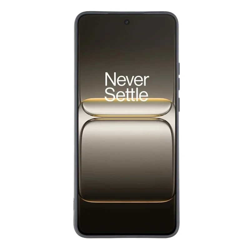 Für OnePlus Nord CE 5G / Ace 5 Racing 5G Hülle mit präzisen Ausschnitten, geraden Kanten, stoßfester TPU-Handyhülle - Schwarz