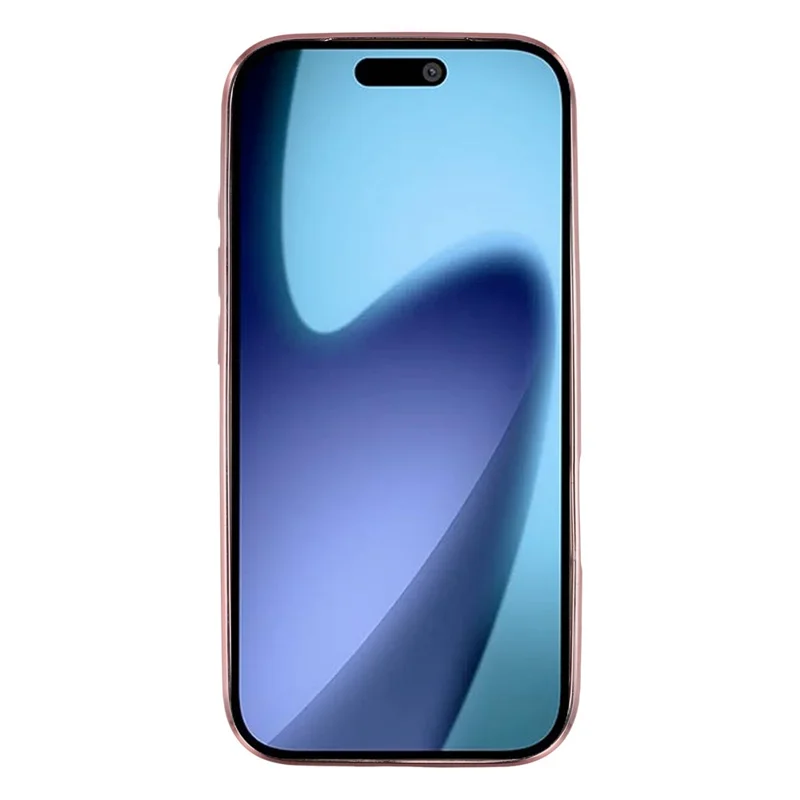 KADEM For iPhone Air Case Flower TPU Flexible Gradient Phone Cover - Rose Gold