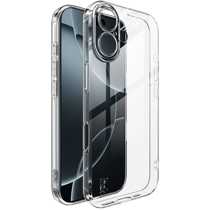 Funda IMAK UX-5 Serie para iPhone 17 Anticaídas TPU Transparente Carcasa Trasera Delgada