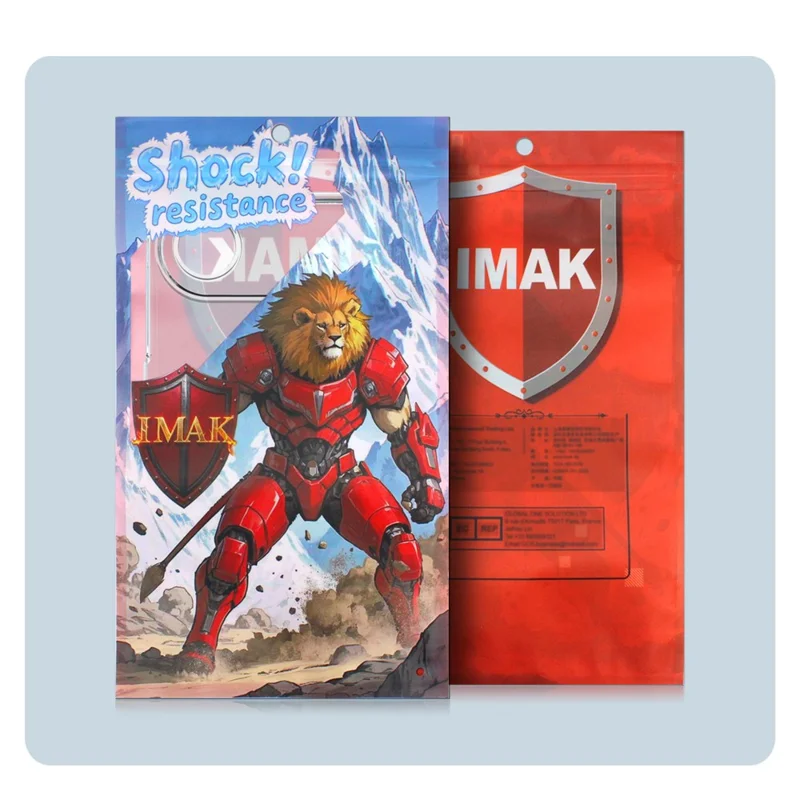 IMAK Seria UX-5 dla iPhone 17 Pro Max Etui przeciwudarowe przezroczyste cienkie pokrycie tylnie z TPU