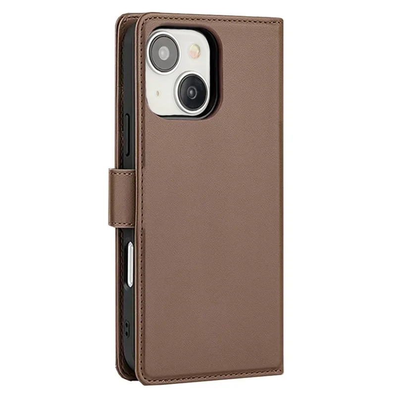 Bulk Purchasing For iPhone 14 Wallet Case Compatible with MagSafe Detachable Leather Flip Phone Cover - Dark Brown