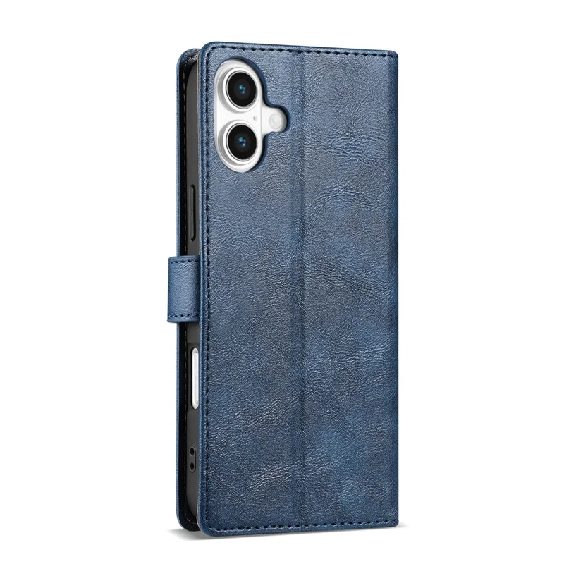 N.BEKUS CSJ-001 Cover a Portafoglio in Pelle PU per iPhone 17 - Blu