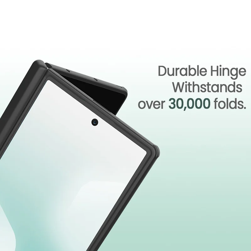 NILLKIN Iceblade Prop для Samsung Galaxy Z Fold7 5G Чехол с рамкой для объектива и подставкой, корпус из ПК + TPU