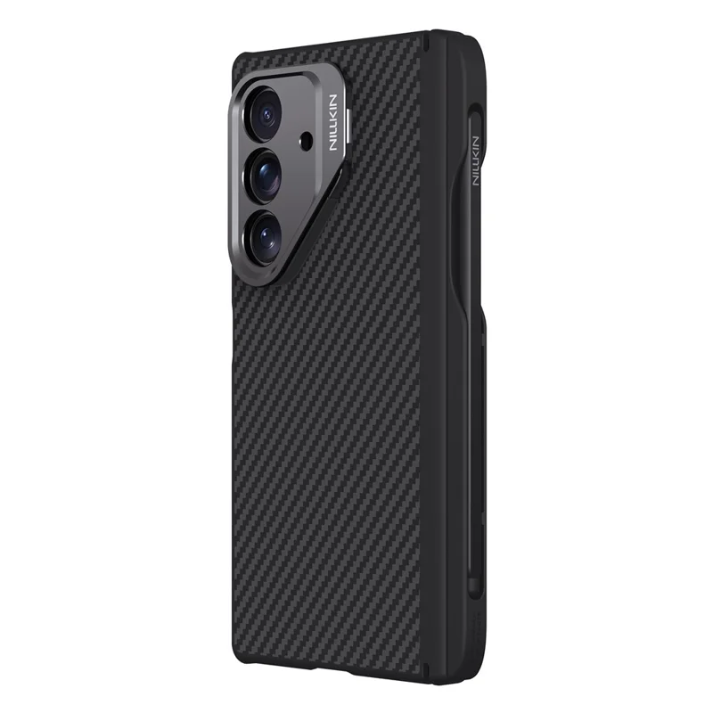 NILLKIN CarboProp For Samsung Galaxy Z Fold7 5G Magnetic Case Kickstand Aramid Fiber Phone Cover Precise Cutout with Stylus Pen