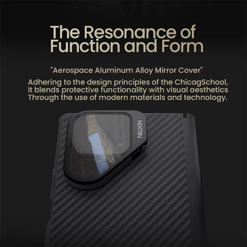 NILLKIN For Samsung Galaxy Z Fold7 5G Case Compatible with MagSafe TPU + Aramid Fiber Lens Cover Kickstand Phone Cover