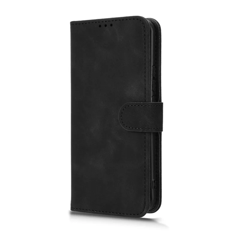 Pour TECNO Spark 40 Pro+ 4G Étui en cuir Peau Sensation Anti-chute Portefeuille Flip Housse de téléphone - Noir