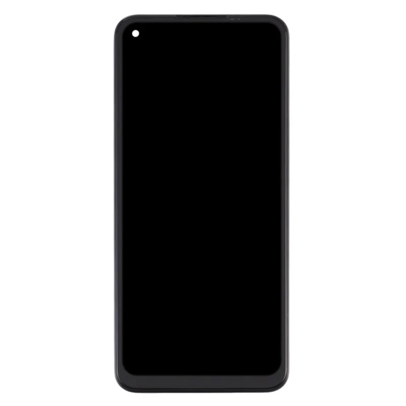For Realme 8 5G RMX324 Grade C LCD Screen and Digitizer Assembly + Frame (Without Logo)