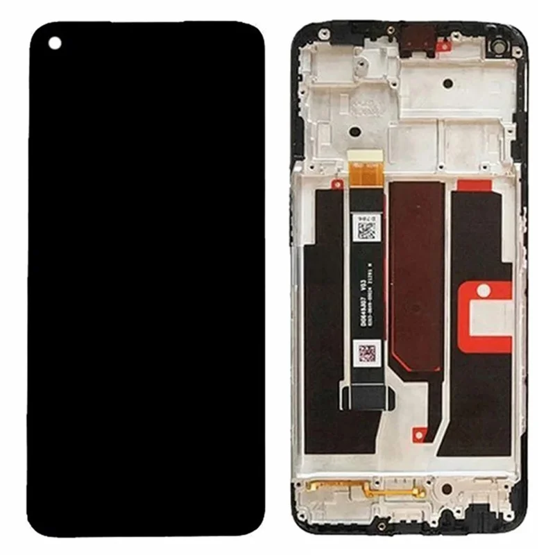 Per Oppo A93s 5G Schermo LCD di Grado C e Assembly Digitalizzatore + Cornice (Senza Logo)